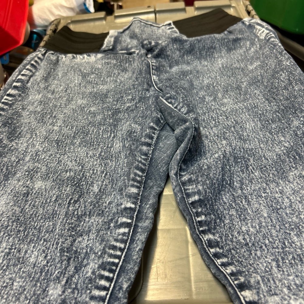 Boom Boom Jeans Blue Skinny Jeans with Vintage Wash